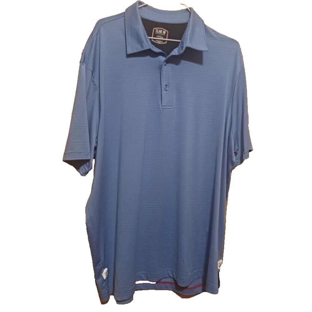 CREMIEUX MEN'S‎ PREFORMANCE SHORT SLEEVE POLO SHIRT SOLID COTTON COASTAL size XL